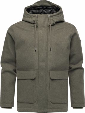 Ragwear Zimná bunda 'Mr Them Felt Youmodo'  tmavozelená