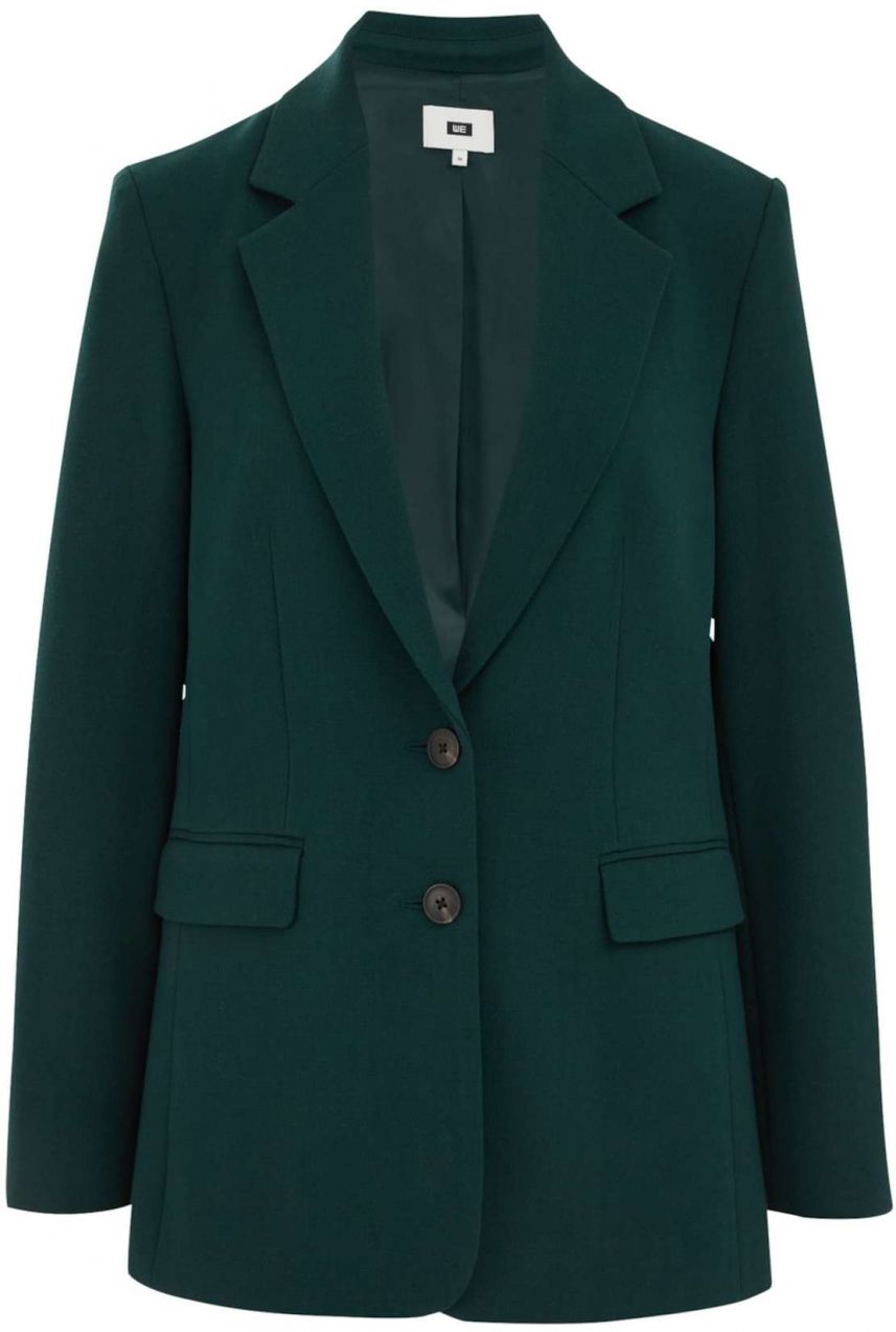 WE Fashion Blejzer  tmavozelená