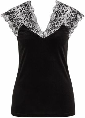 WE Fashion Blúzka  čierna