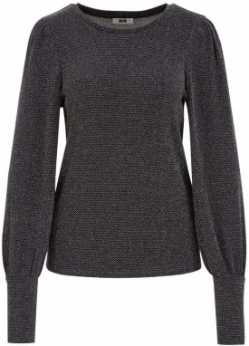 WE Fashion Tričko  čierna