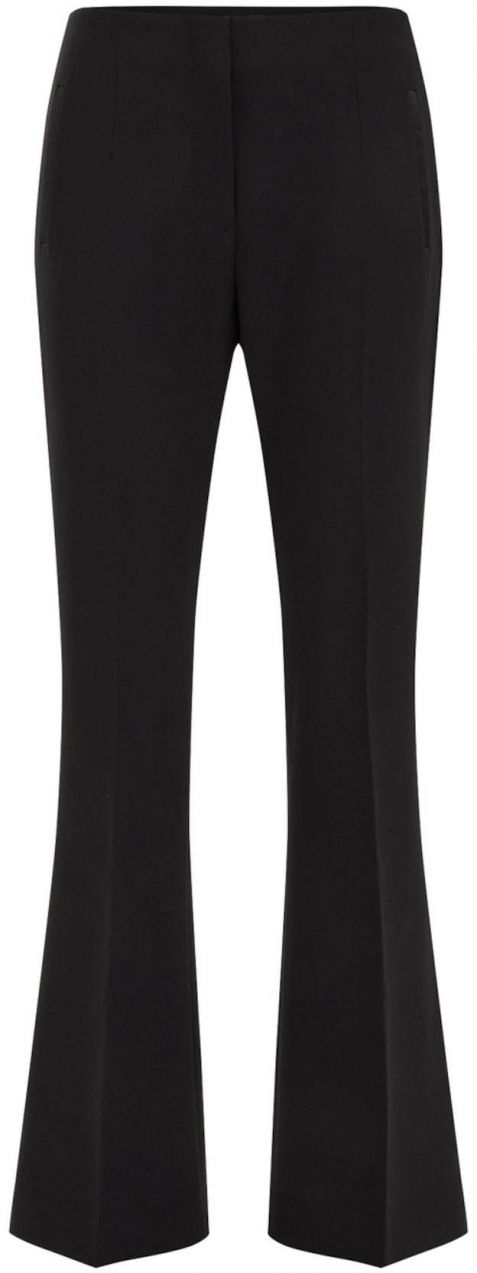 WE Fashion Nohavice s pukmi  čierna