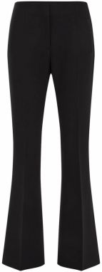 WE Fashion Nohavice s pukmi  čierna