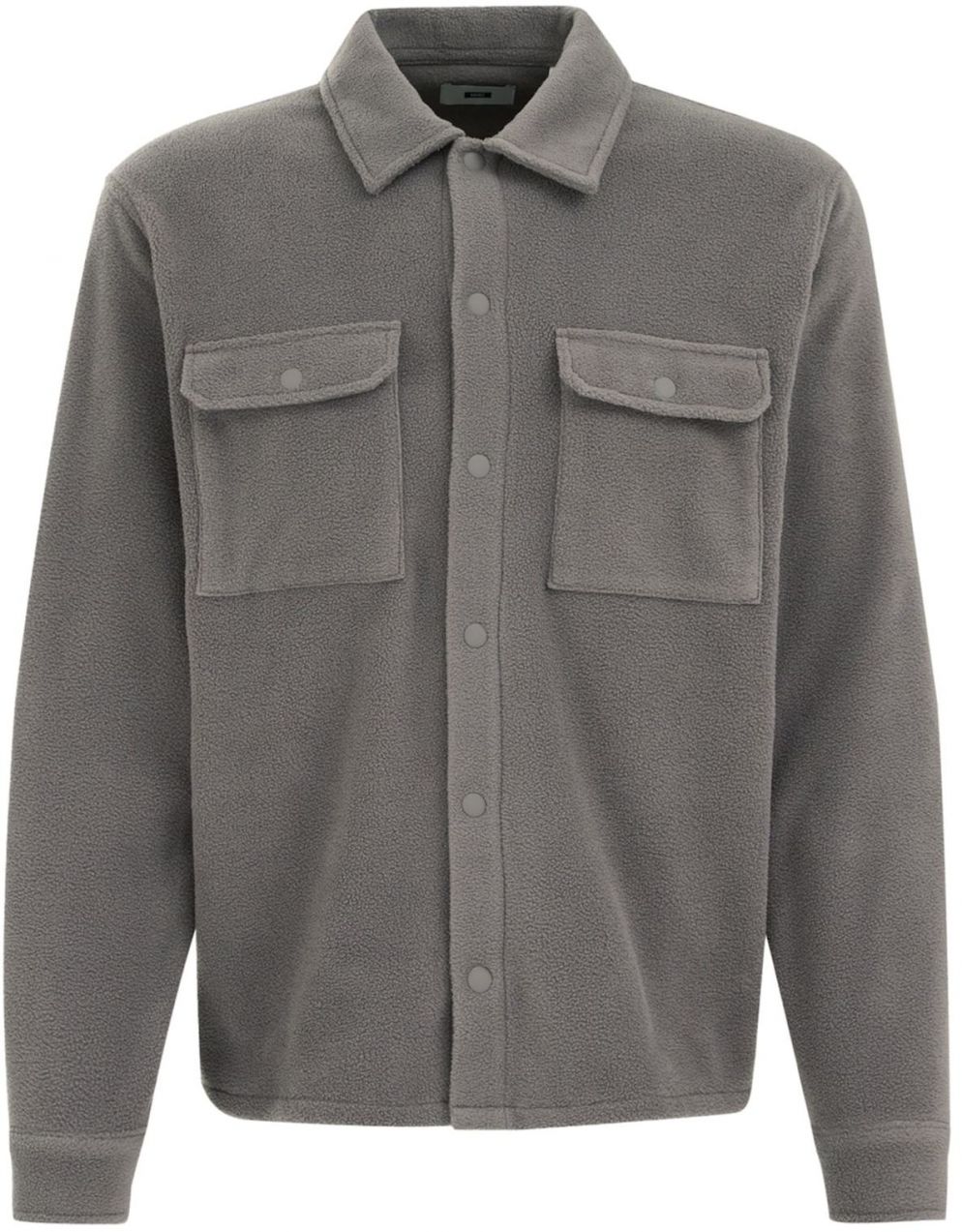 WE Fashion Flisová bunda  sivá