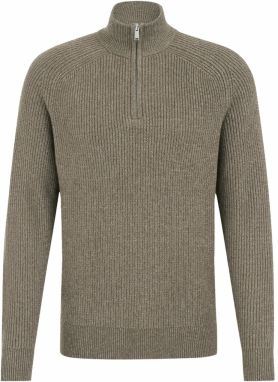 WE Fashion Sveter  sivobéžová