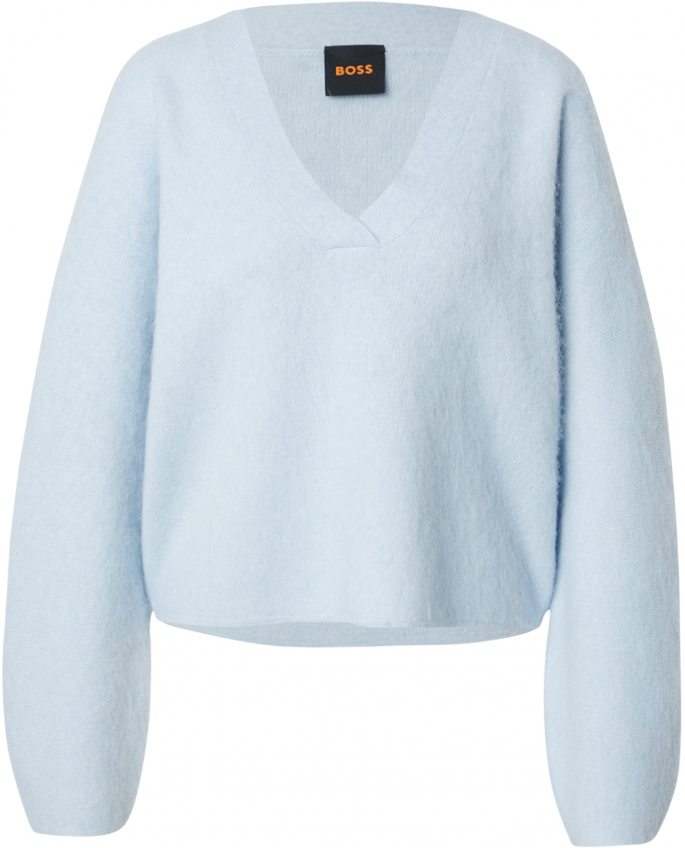 BOSS Sveter 'C_Fiti'  pastelovo modrá