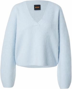BOSS Sveter 'C_Fiti'  pastelovo modrá