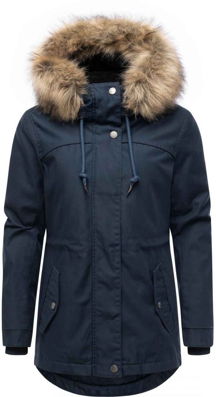 Ragwear Zimná parka 'Tawny Short'  námornícka modrá