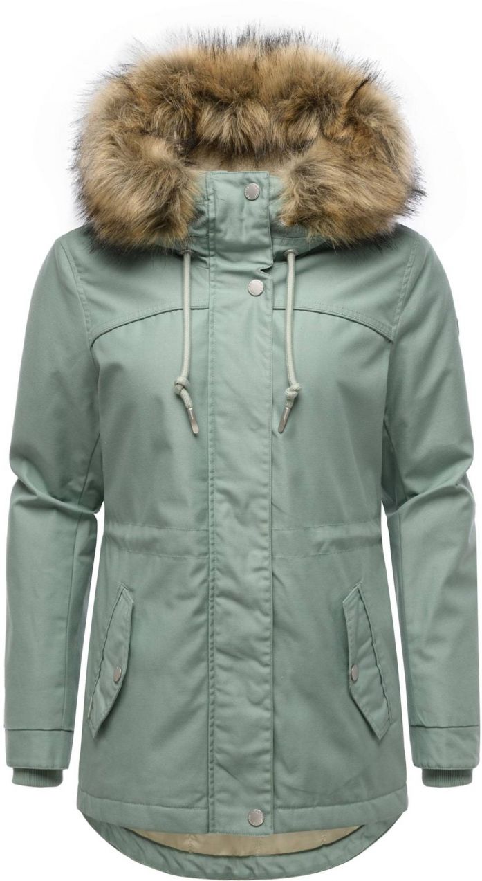 Ragwear Zimná parka 'Tawny'  mätová