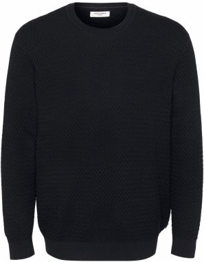 Jack & Jones Plus Sveter 'JPRBLUBARKLEY'  čierna