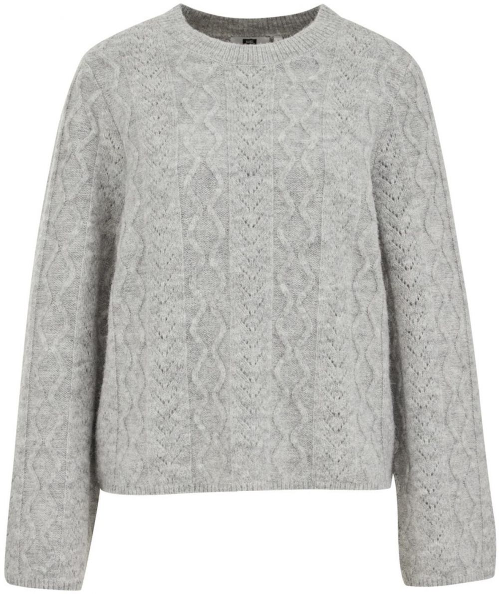 WE Fashion Sveter  svetlosivá