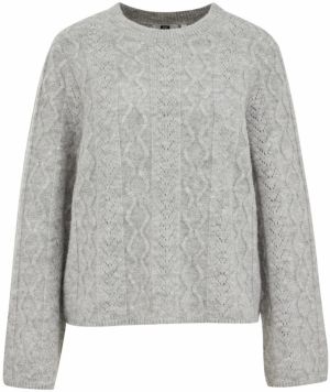 WE Fashion Sveter  svetlosivá