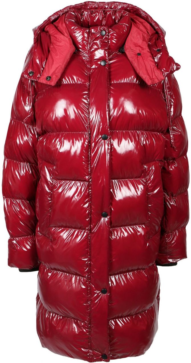 FREAKY NATION Zimná bunda  ohnivo červená