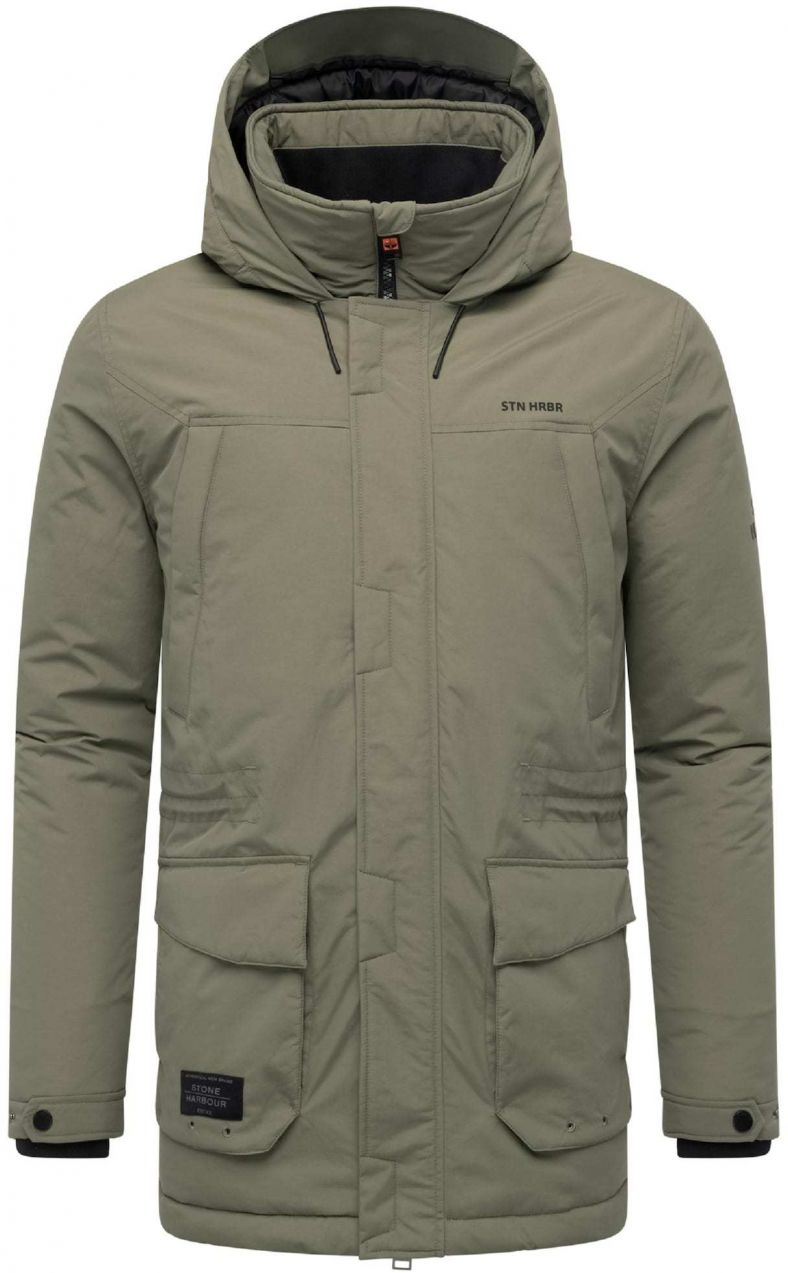 STONE HARBOUR Zimná bunda 'Wadiim XX'  kaki