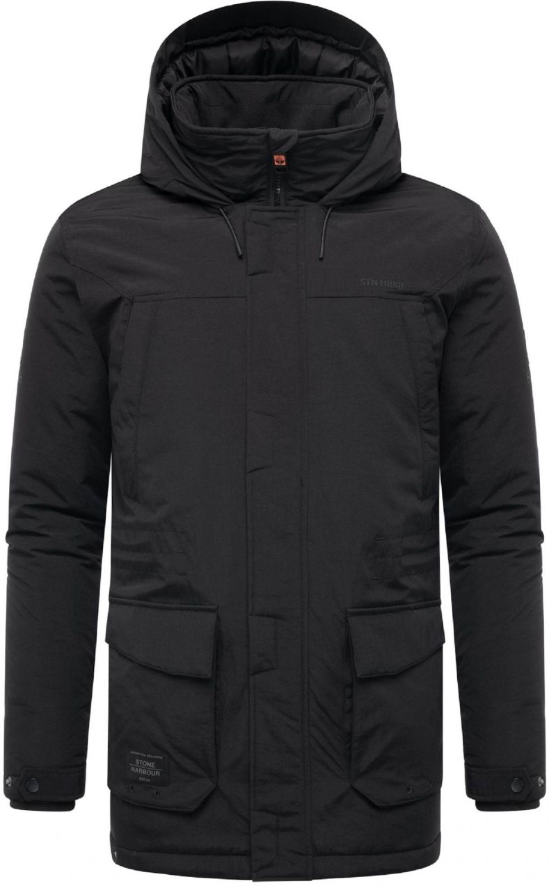 STONE HARBOUR Zimná bunda 'Wadiim'  čierna