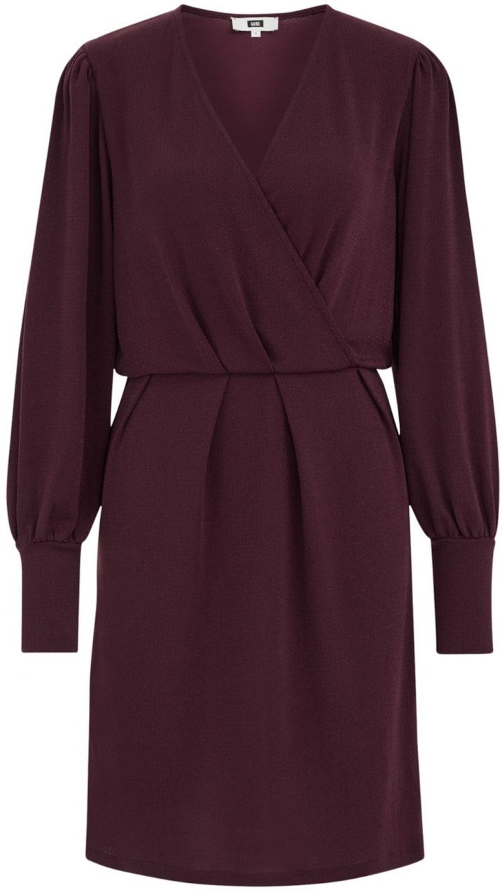 WE Fashion Šaty  baklažánová