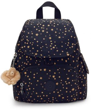 KIPLING Batoh  tmavomodrá / oranžová