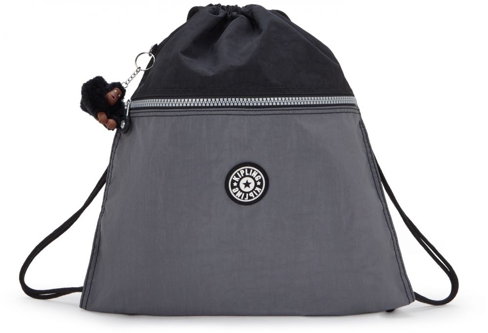 KIPLING Vak 'Supertaboo'  sivá / čierna