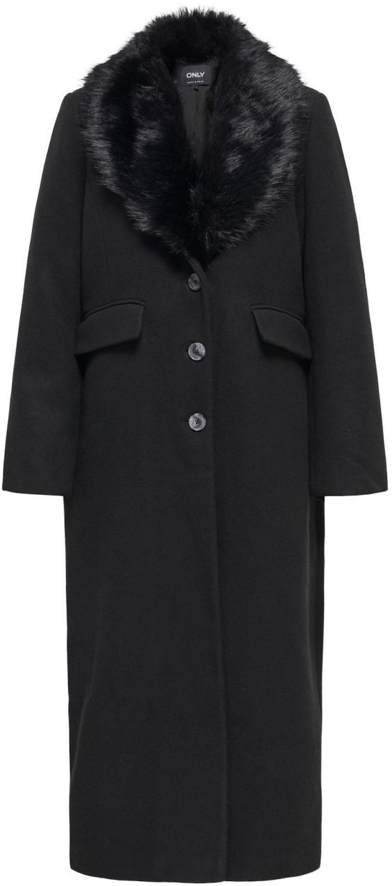 ONLY Prechodný kabát 'ONLANNIE'  čierna