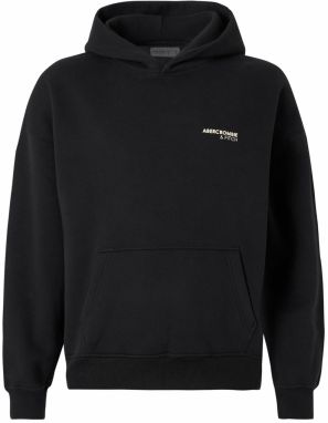 Abercrombie & Fitch Mikina  čierna
