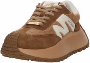 STEVE MADDEN Nízke tenisky 'Supercampo'  krémová / hnedá / svetlohnedá