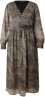 Vero Moda Curve Šaty 'VMCGEBRA GEDNA'  béžová / čierna / biela