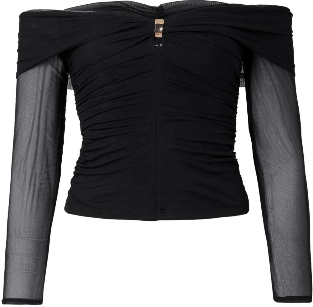 Abercrombie & Fitch Tričko  čierna