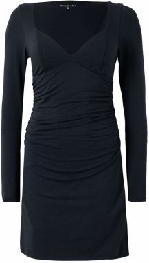 Abercrombie & Fitch Šaty 'ZOE'  čierna