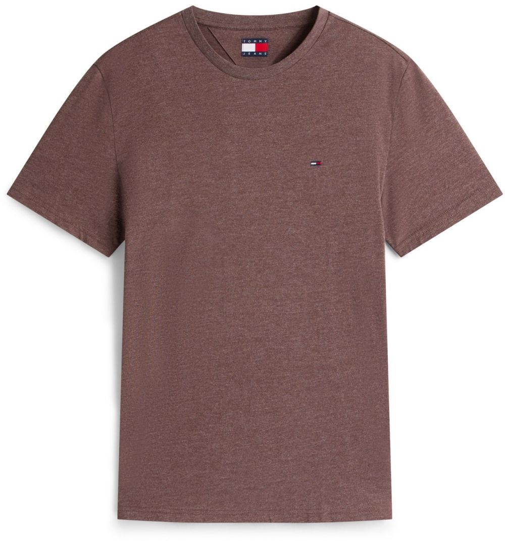 Tommy Jeans Tričko 'JASPE'  hnedá