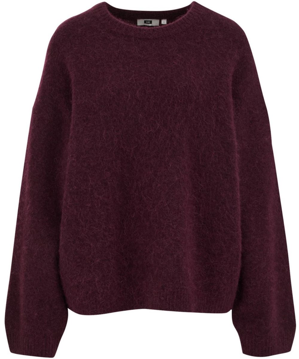 WE Fashion Sveter  tmavofialová