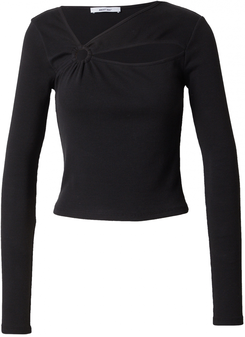ABOUT YOU Tričko 'Tania'  čierna