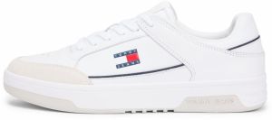 Tommy Jeans Nízke tenisky  tmavomodrá / červená / biela / šedobiela