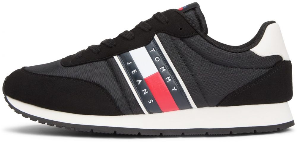 Tommy Jeans Nízke tenisky 'CLASSIC'  námornícka modrá / červená / čierna / biela