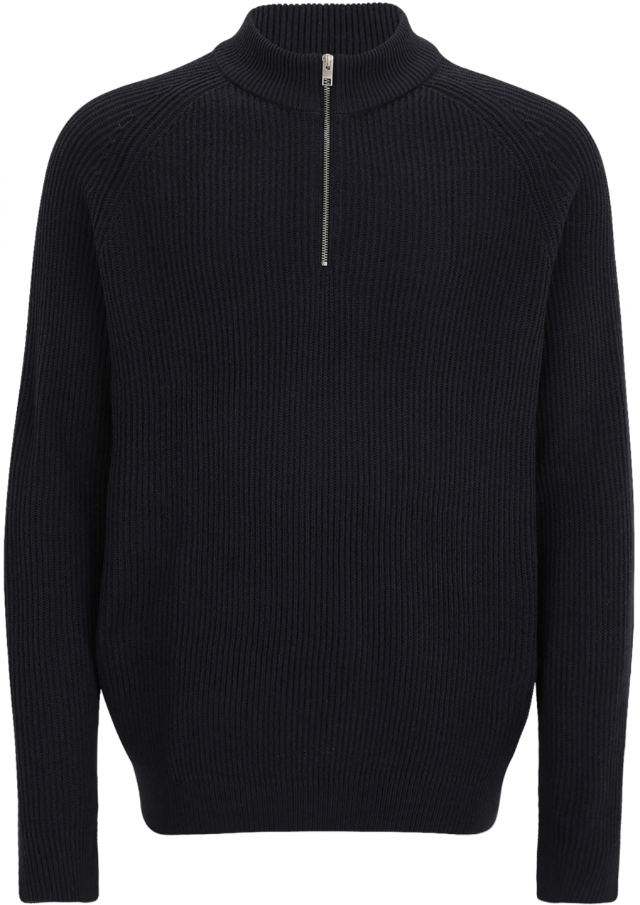 Jack & Jones Plus Sveter  tmavomodrá