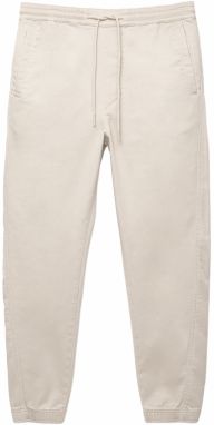 Pull&Bear Nohavice  sivobéžová