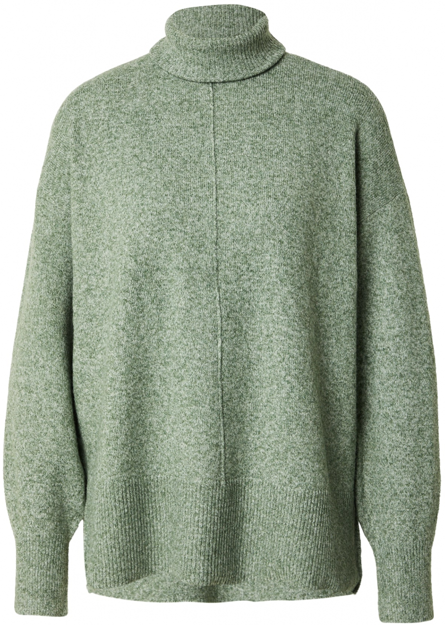 VERO MODA Sveter 'DOFFY'  zelená melírovaná