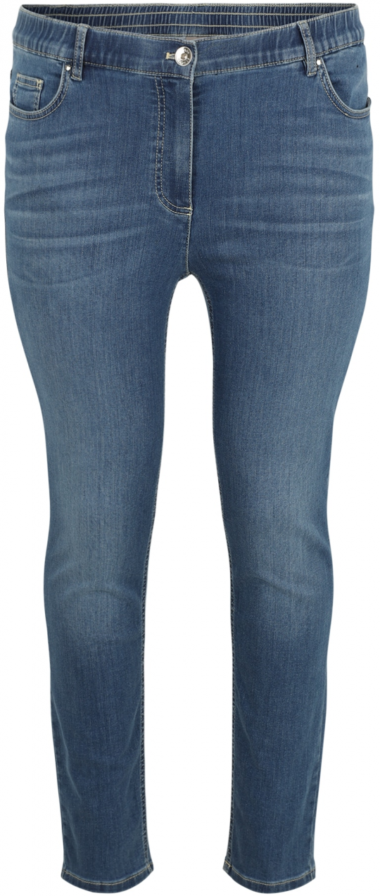 SAMOON Džínsy  modrá denim