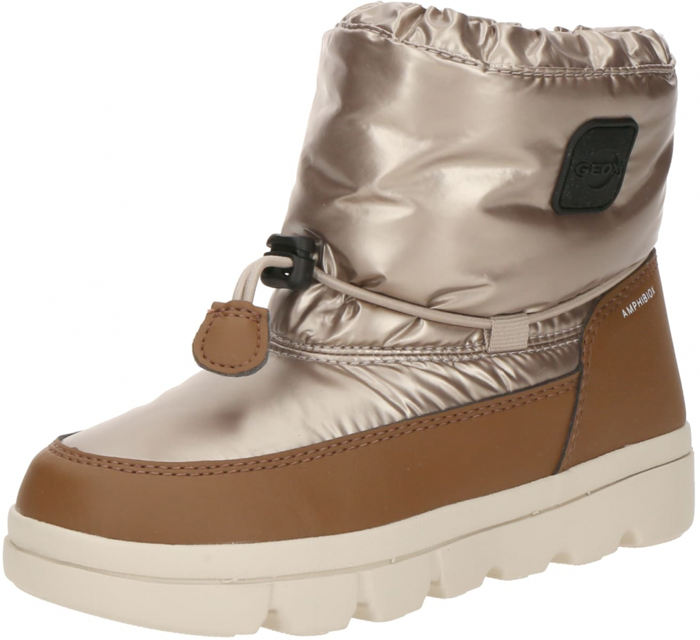 GEOX Snehule 'WILLABOOM'  šampanské / hnedá