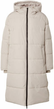 VILA Zimný kabát 'VIBETH'  prírodná biela