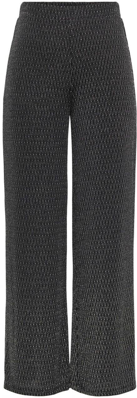 ONLY Nohavice 'ONLCAROL'  čierna / strieborná