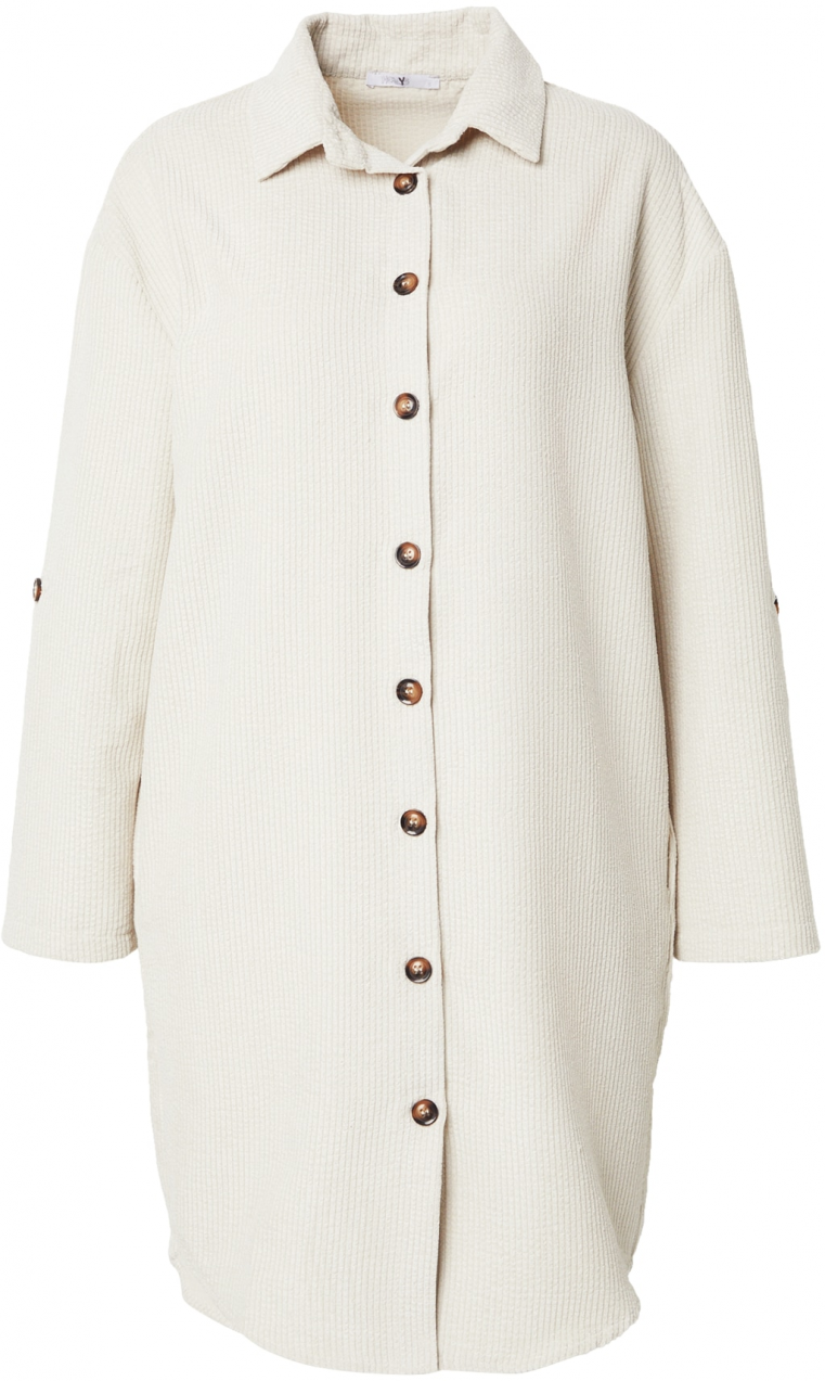 Hailys Košeľové šaty 'Ro44bina'  svetlobéžová