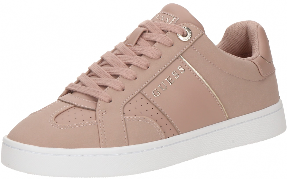 GUESS Nízke tenisky 'JRONE8'  zlatá / púdrová