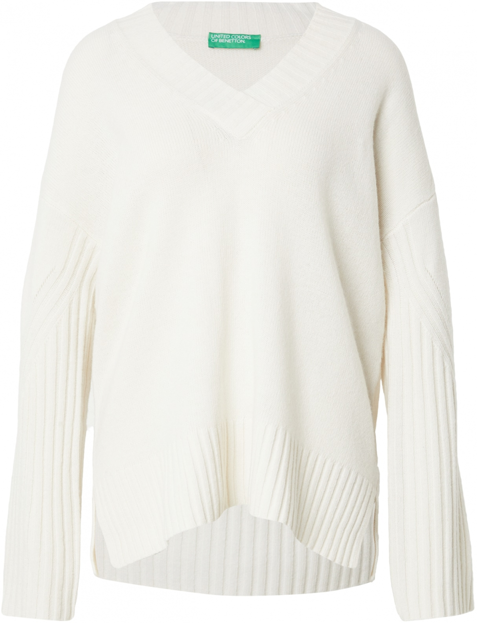 UNITED COLORS OF BENETTON Sveter  krémová