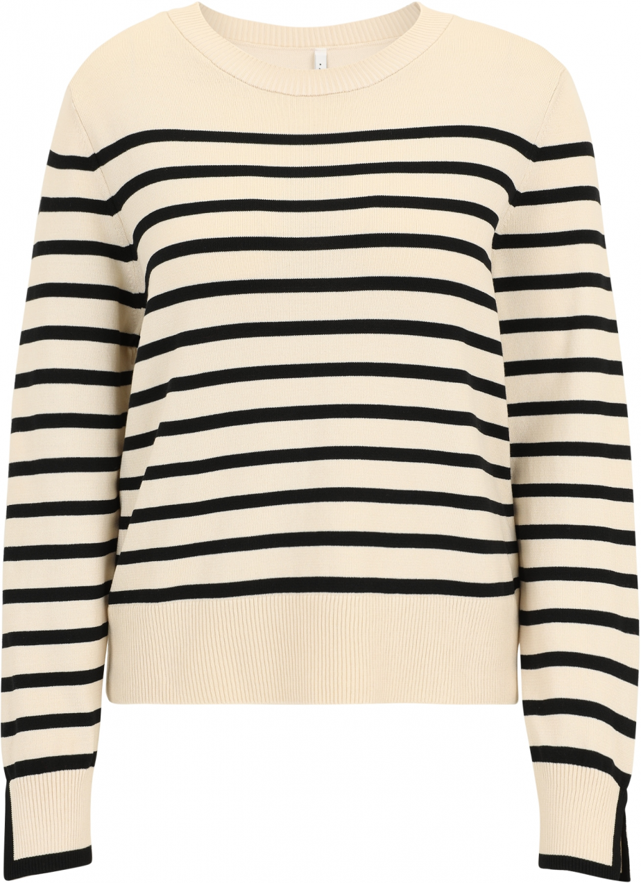 ONLY Sveter 'ONLKALANA'  krémová / čierna