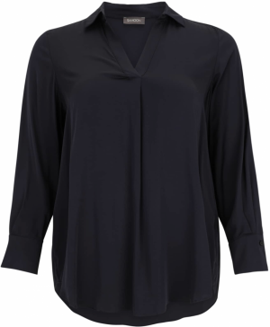 SAMOON Blúzka  tmavomodrá