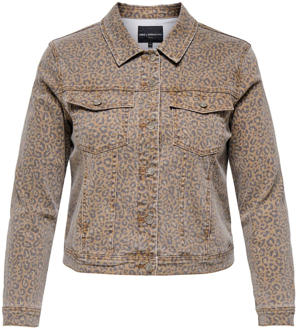 ONLY Carmakoma Prechodná bunda 'CARWESPA'  béžová / piesková / čierna