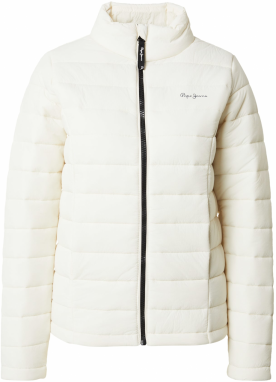 Pepe Jeans Prechodná bunda  biela