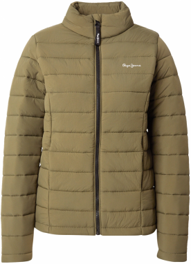 Pepe Jeans Prechodná bunda  olivová