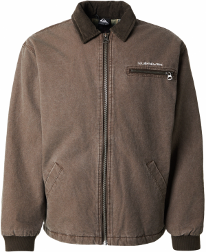 QUIKSILVER Outdoorová bunda  čokoládová