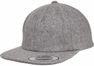 Flexfit Čiapka 'Melton'  tmavošedá