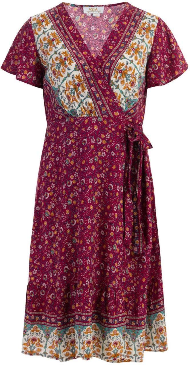 usha FESTIVAL Letné šaty  farba lesného ovocia / zmiešané farby